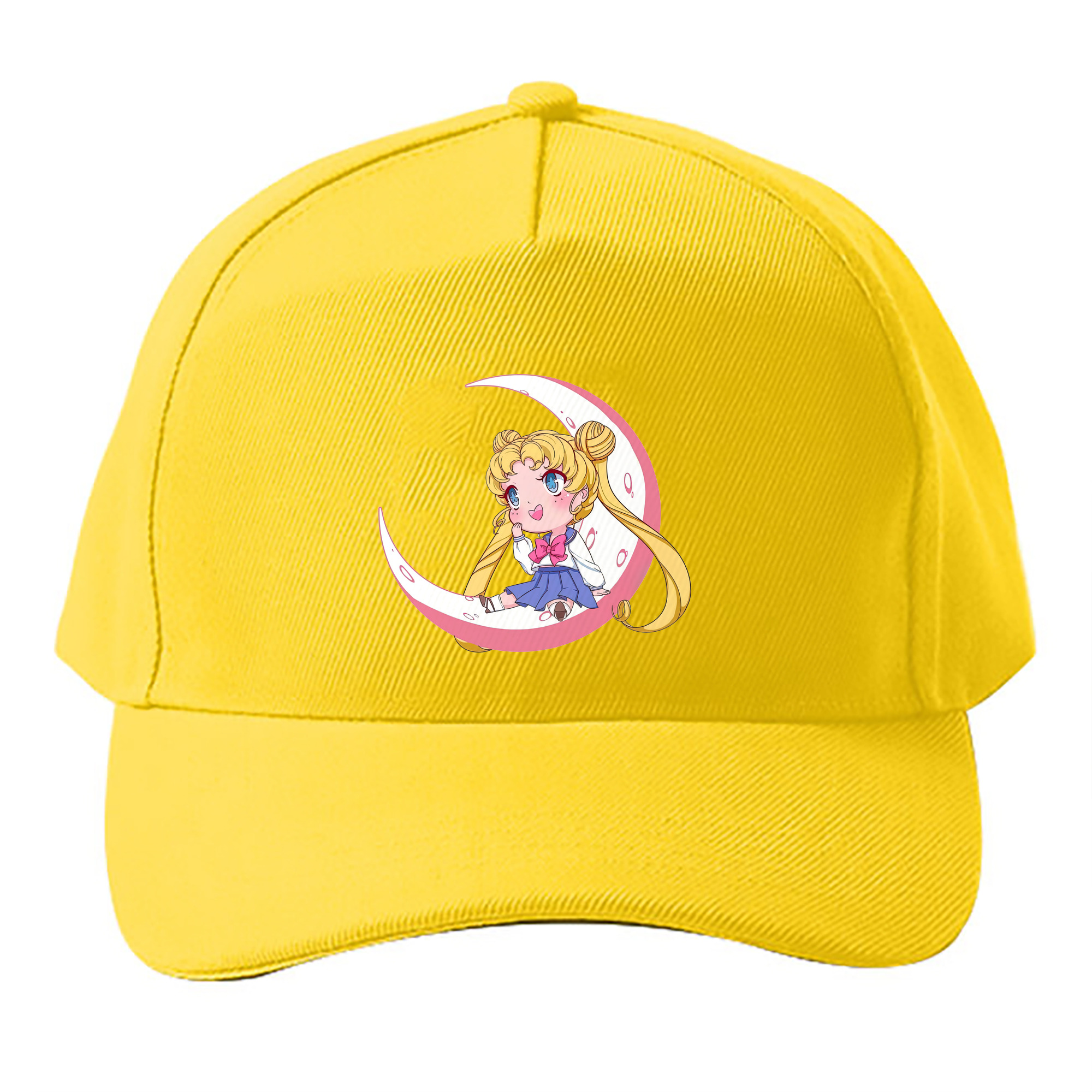 （画像用） 美少女戦士セーラームーン 愛野 美奈子 あいの みなこ Sailor Moon Aino Minako ベースボールキャップ 綿100％ 男女兼用 帽子 スポーツ